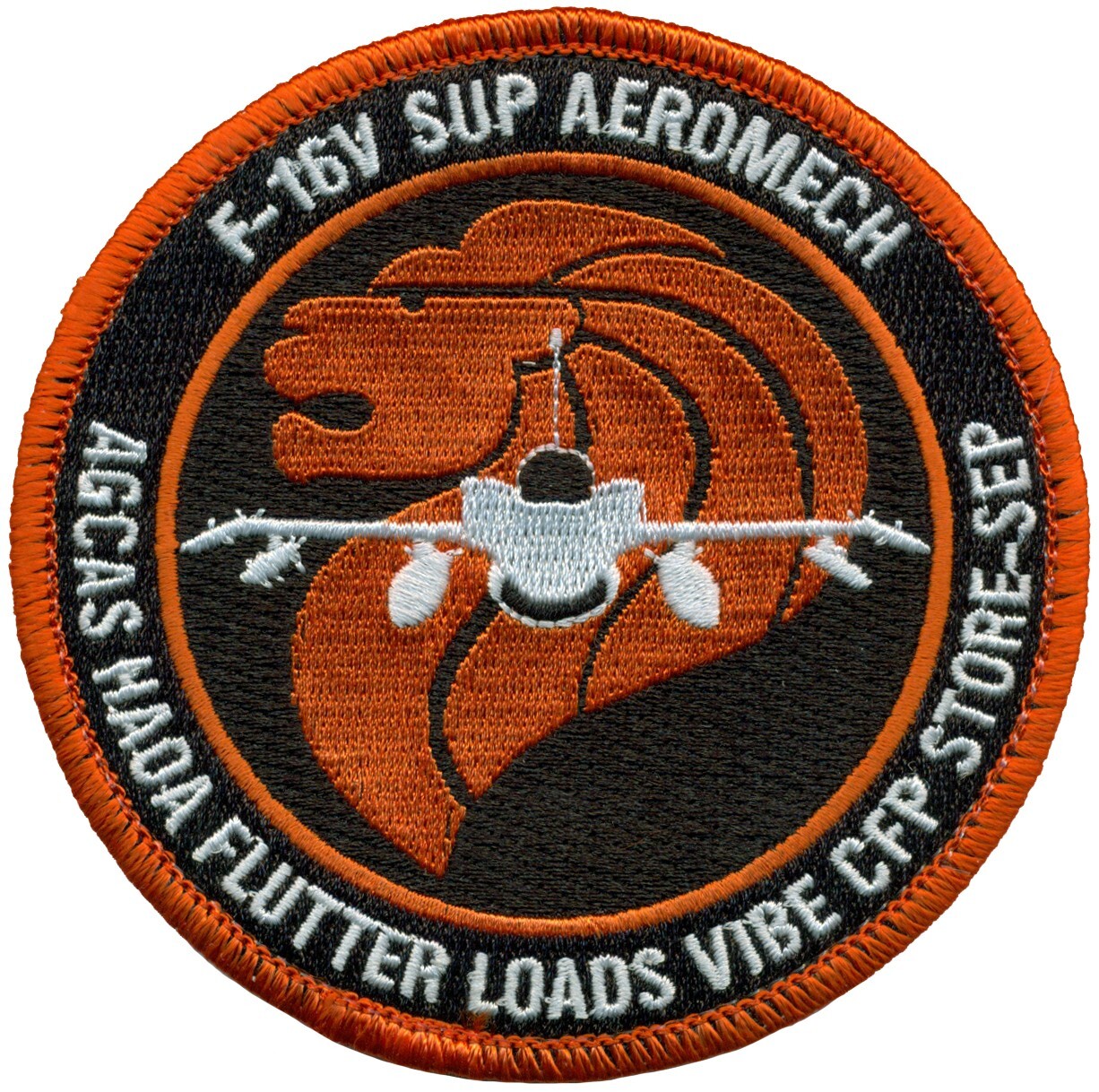 USAF 416th FLIGHT TEST SQUADRON – F-16V SINGAPORE AEROMECH UPGRADE PROGRAM PATCH