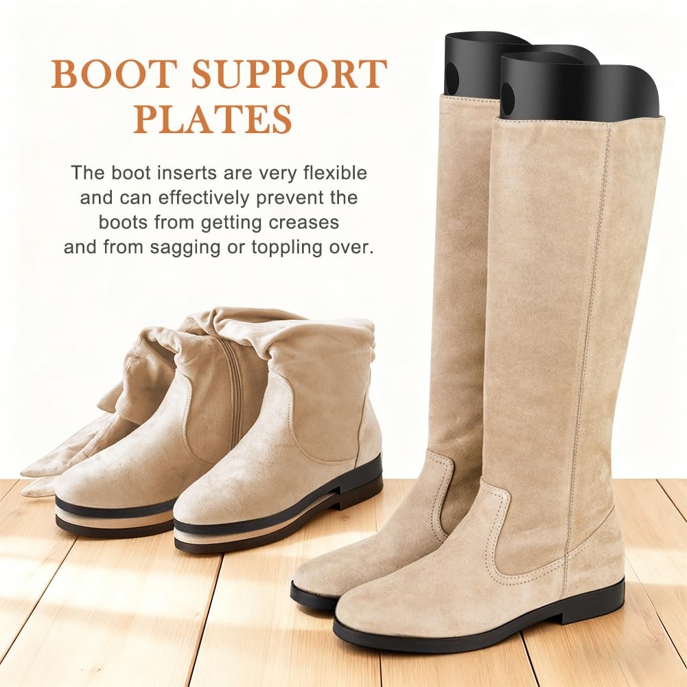 Boot Shapers 5 Pairs (10 Sheets) Boot-Shaper Form Inserts Boots Tall Support,...
