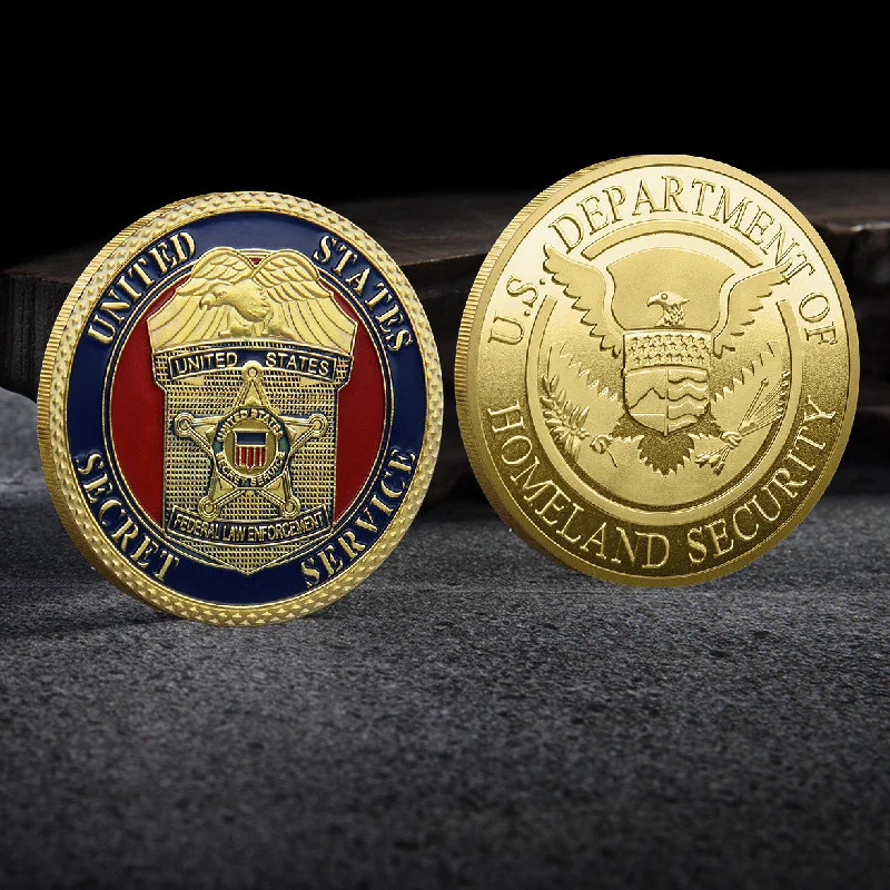 United States Secret Service Government Challenge Coin Collectible B 1-pc