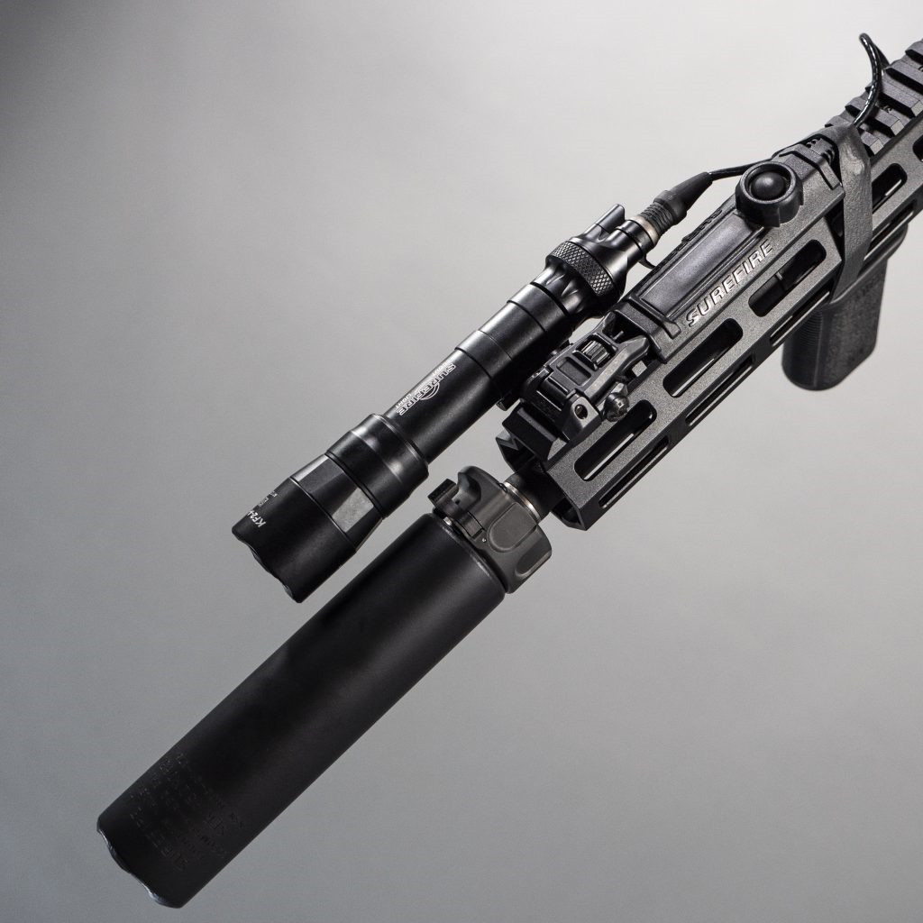 SUREFIRE Scout Light, Picatinny Mount Installed, Black (M640DFT-BK-PRO)