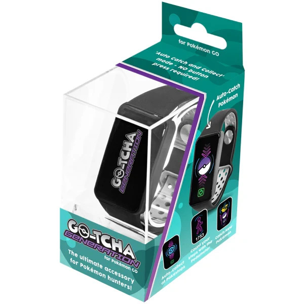 Datel GO-TCHA Generation Pokemon Go Wristband -iPhone & Android