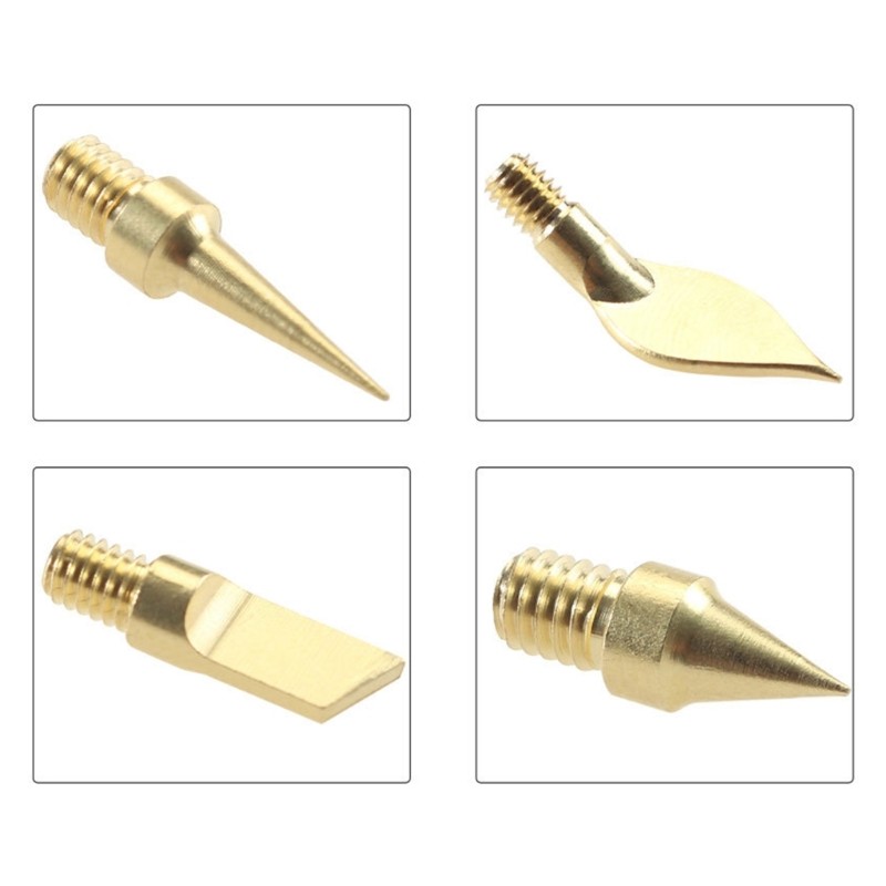 Soldering Iron Tips Soldering Welding Iron Kit Soldering Heat Insert Nut Replace