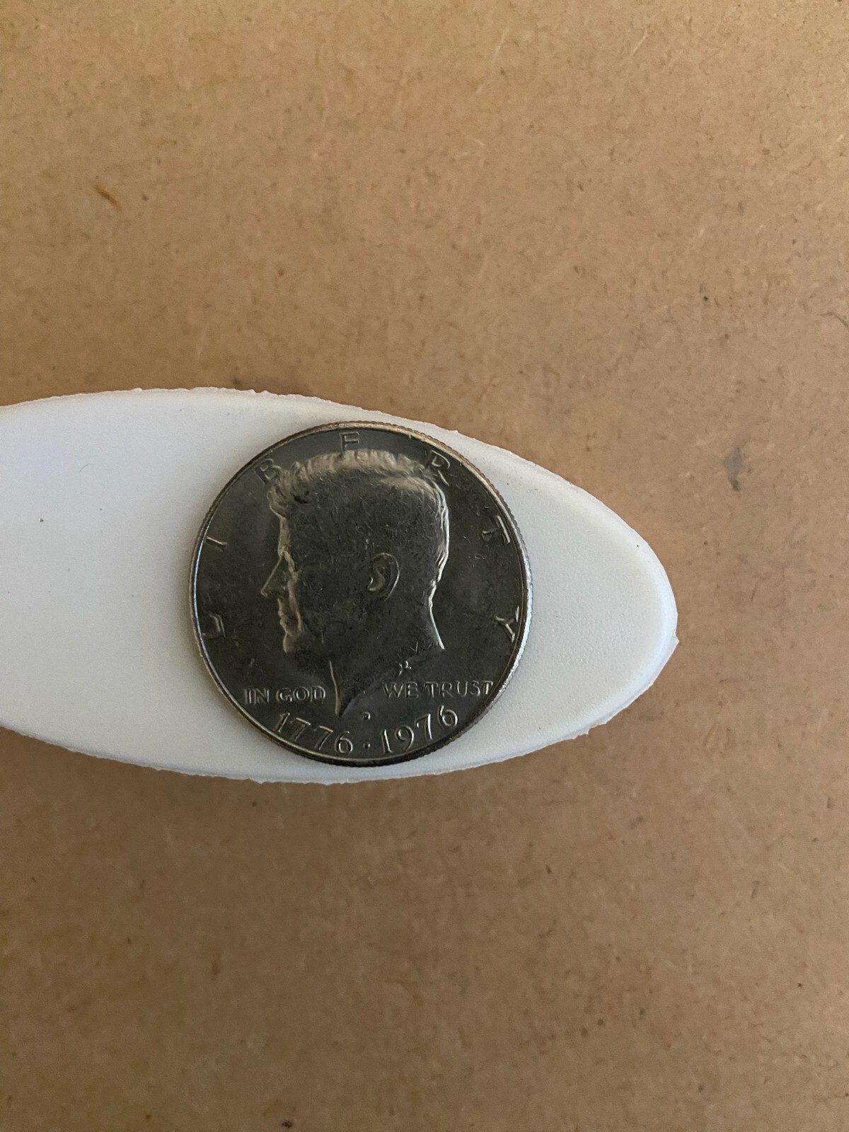 1776-1976-D Kennedy Bicentennial Half Dollar 50 Cent Coin.