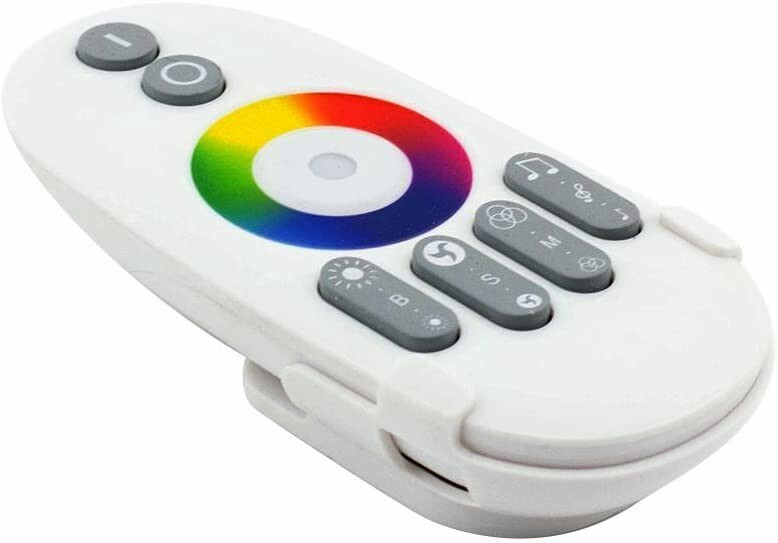 LED RGB Music Touch Controller RF Remote Touching Color 3.5MM Audio 15 Modes
