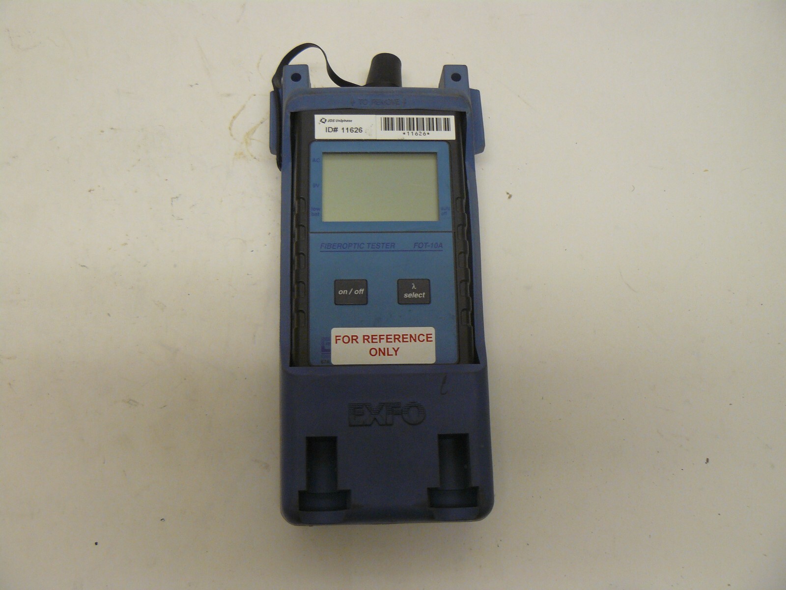 EXFO FOT-10A fiberoptic tester FOT-12A with rubber case