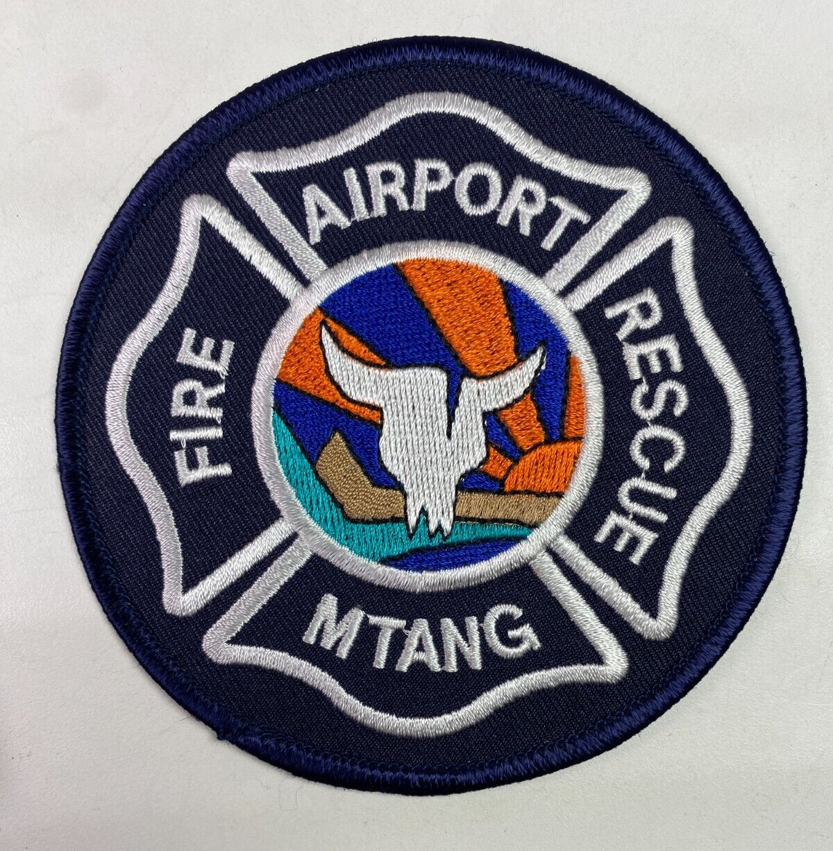 MTANG Airport Fire Rescue Montana MT Patch S7