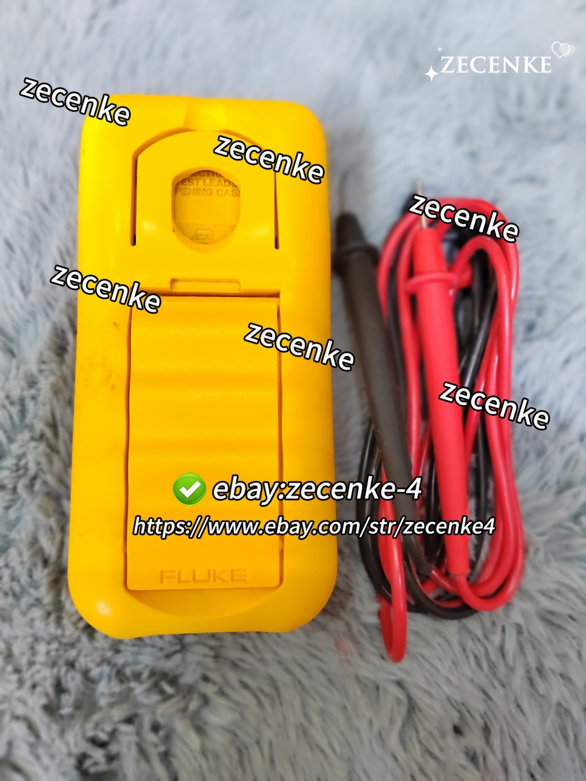 Fluke 7-600 Electrical Tester Meter Multimeter Very Clean