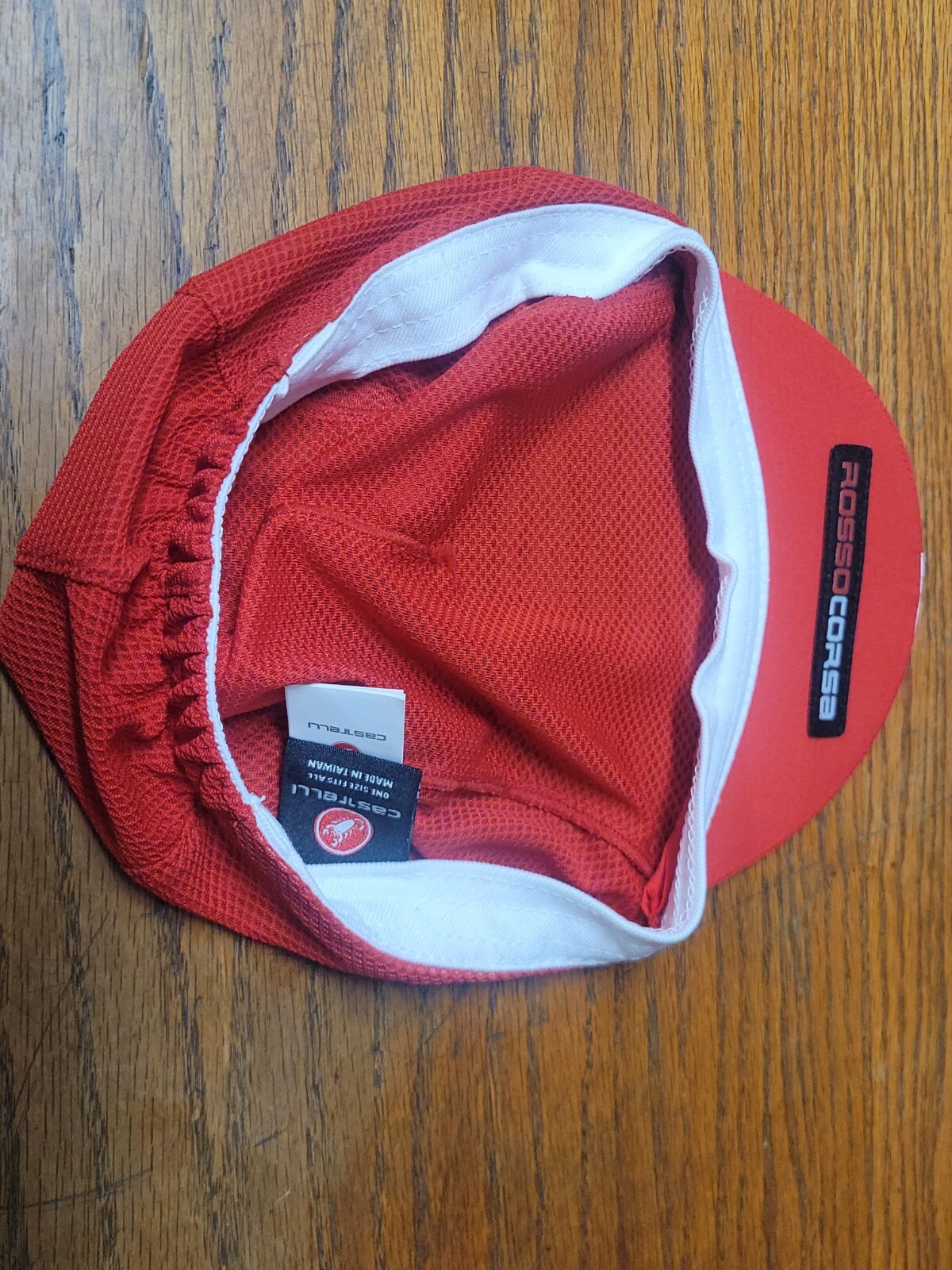 Castelli Cycling Hat Cap Red Rosso Corsa