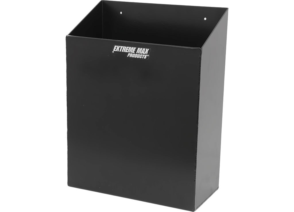 Extreme Max 5001.6578 Aluminum Fold-Up Camp Chair Cabinet - Black