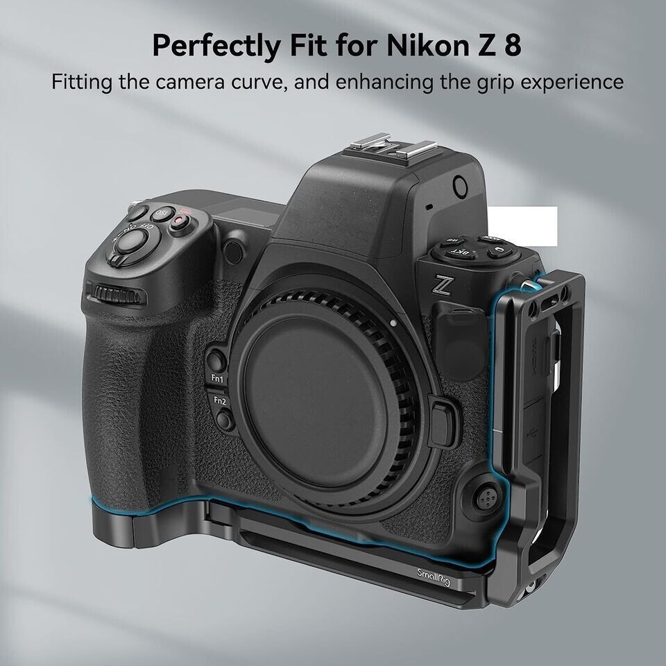 SmallRig Z 8 L-Bracket for Nikon Camera Quick Release L-Shape Mount Plate 3942