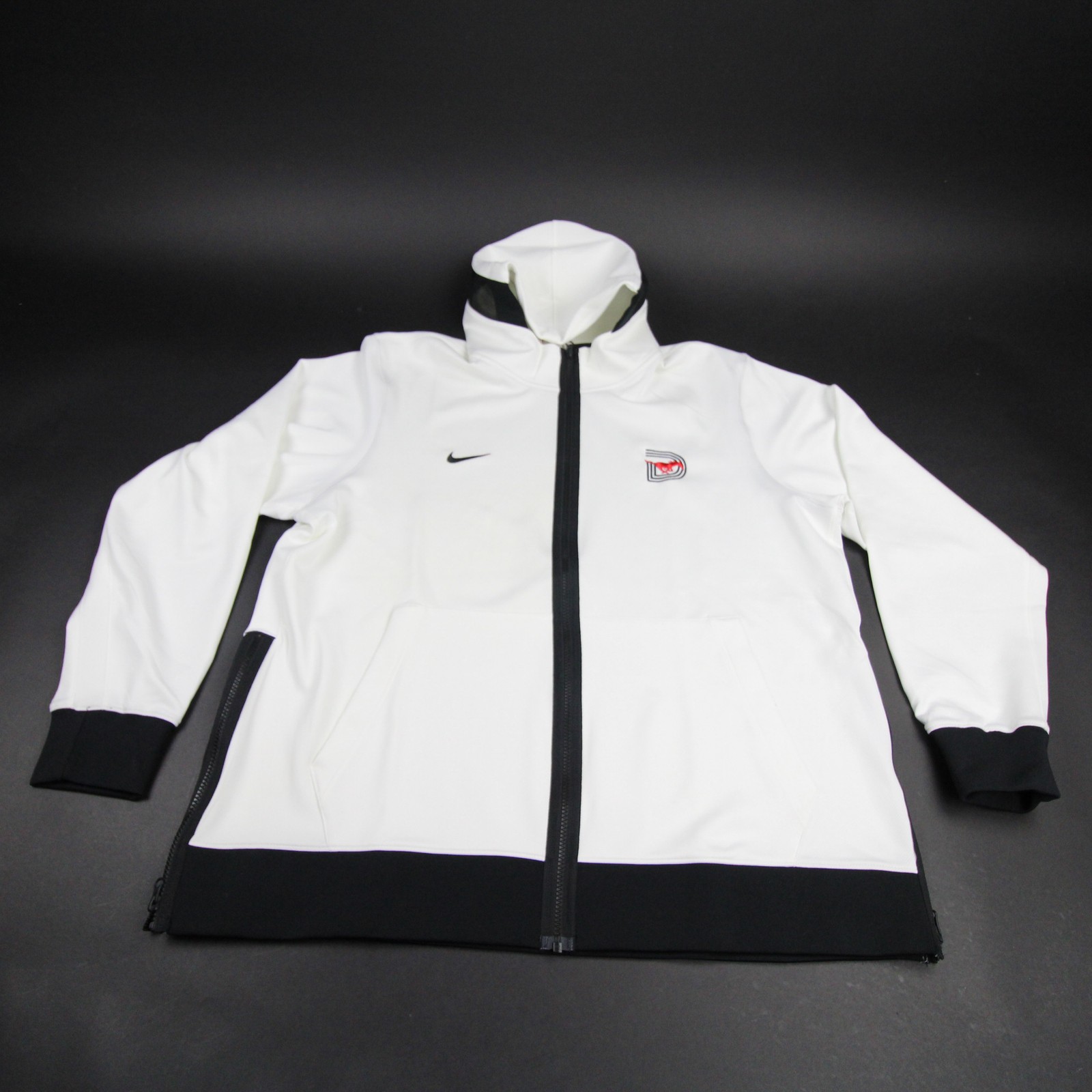 SMU Mustangs Nike Therma-FIT Jacket Men's White New with Tags XXL
