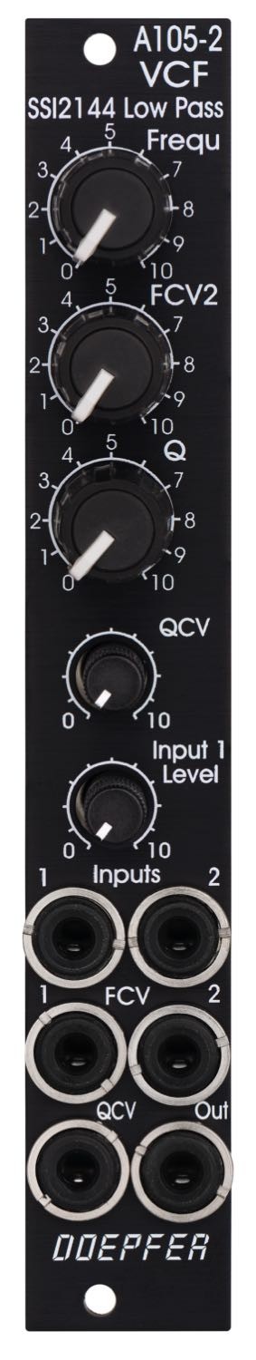 DOEPFER A-105-2 24dB SSI LOW PASS FILTER : NEW : [DETROIT MODULAR]