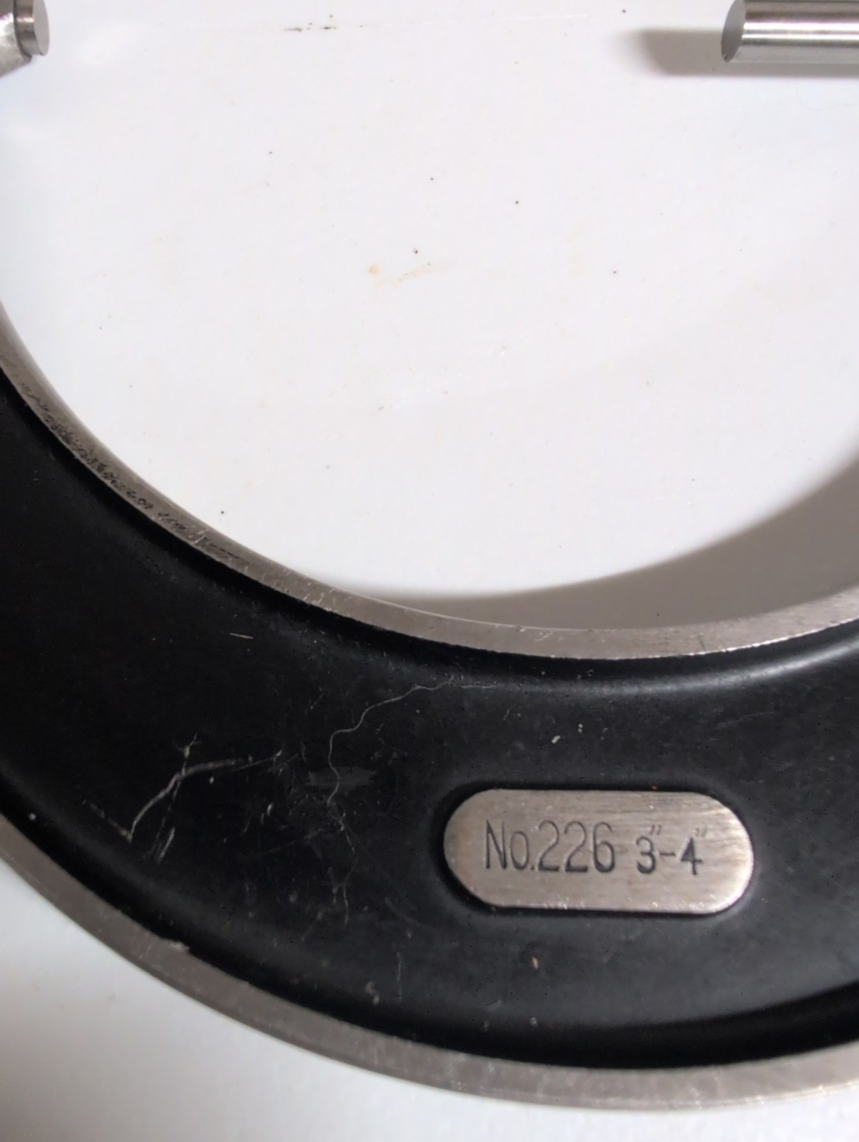 L. S. Starrett No. 436 3-4” Outside Micrometer