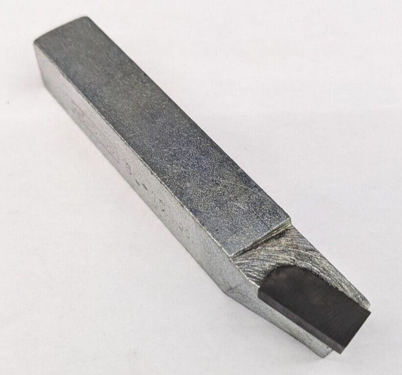 MICRO 100 BL-10 Carbide Tipped Brazed Lathe Tool Bit RH 5/8" Square 4" Lg USA