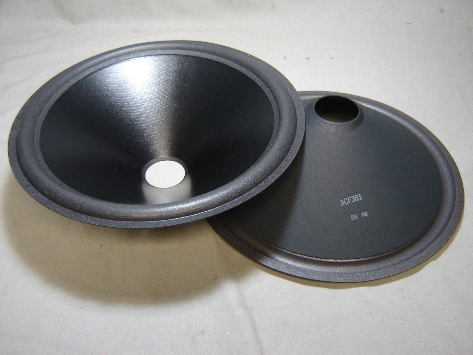 Pair 15" Paper Cones - Speaker Parts -- 3CF381