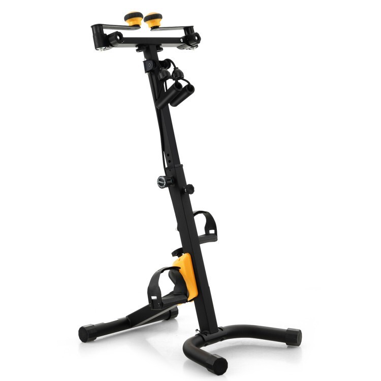 Full Body Workout Exercise Bike Sport Folding Pedal Exerciser Adjust Height Gym