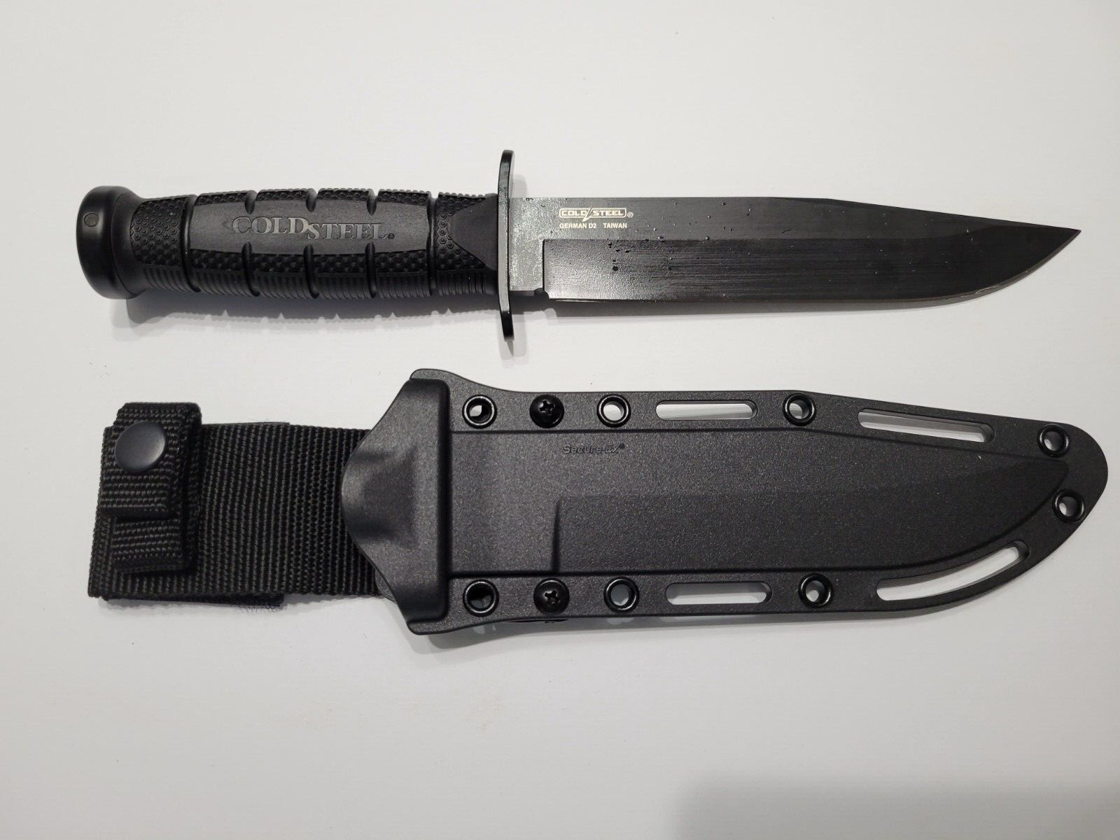 Cold Steel Leatherneck SF 6.75" D2 STEEL Fixed Blade Knife & Sheath 39LSFCZ NEW