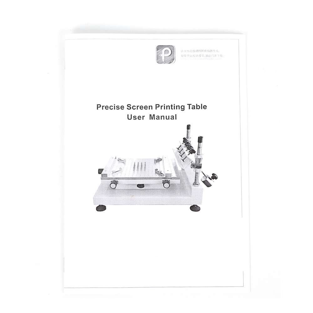 3040 Solder Paste Printer PCB SMT Manual Stencil Printer High Accuracy Machine