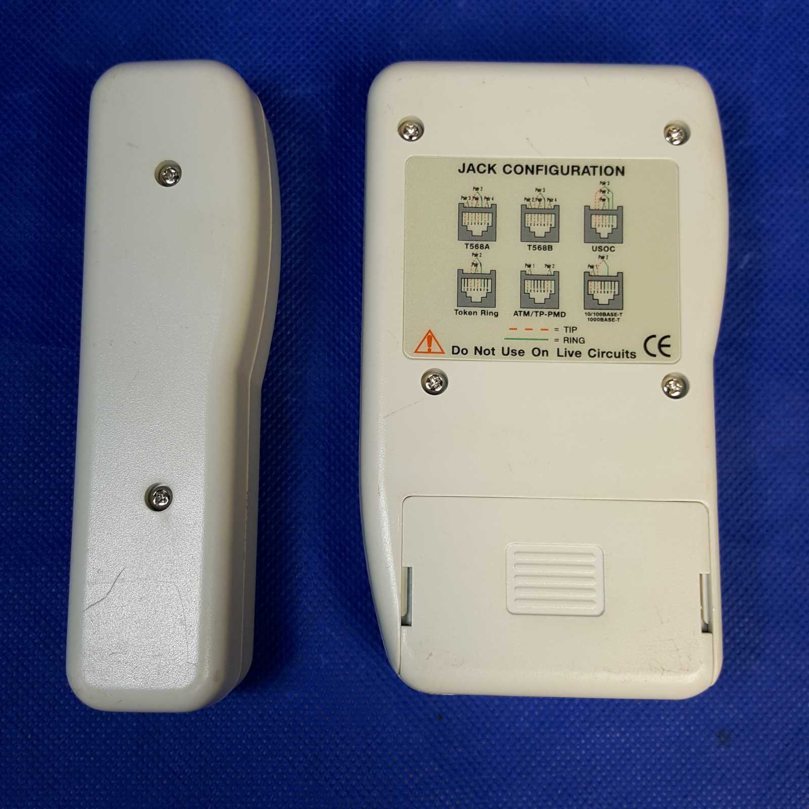 COMPUCABLE CTK-MNCT-RJT Multi-Network Cable Tester with Tone Generator Kit Set
