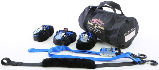 Powertye Fat Strap Trailer Kit Blue