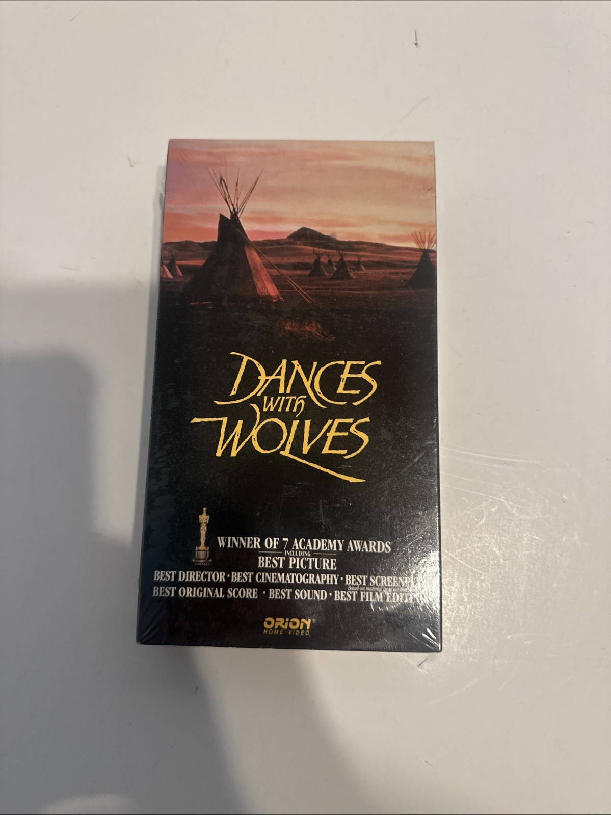 Dances With Wolves VHS 1993 Factory Sealed NEW Kevin Costner Western Movie