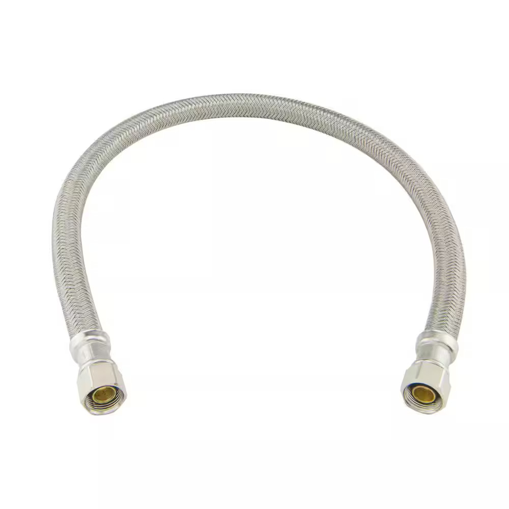 3/8 in. Compression x 3/8 in. Compression x 20 in. Braided Polymer Dishwasher Su