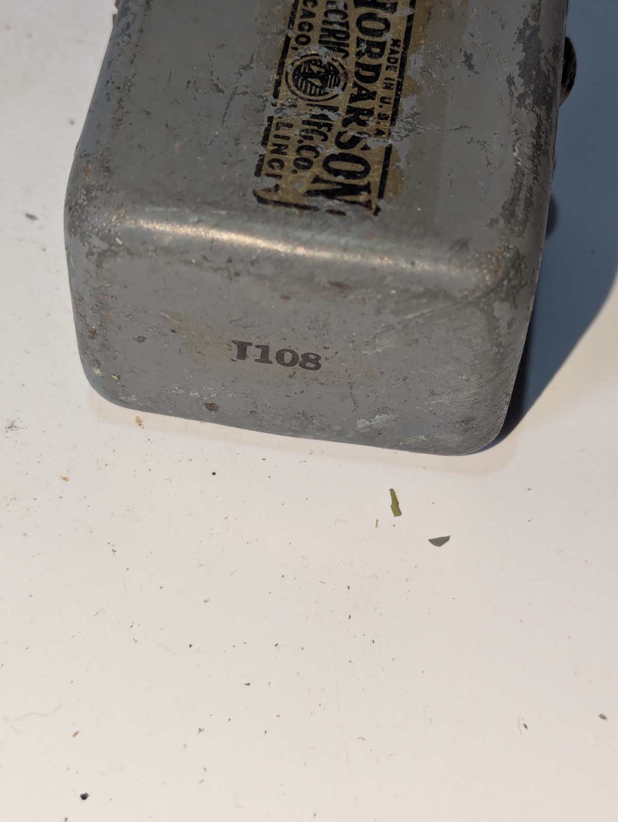 Vintage Thordarson T-46215 Push Pull Triode Output Audio Transformer