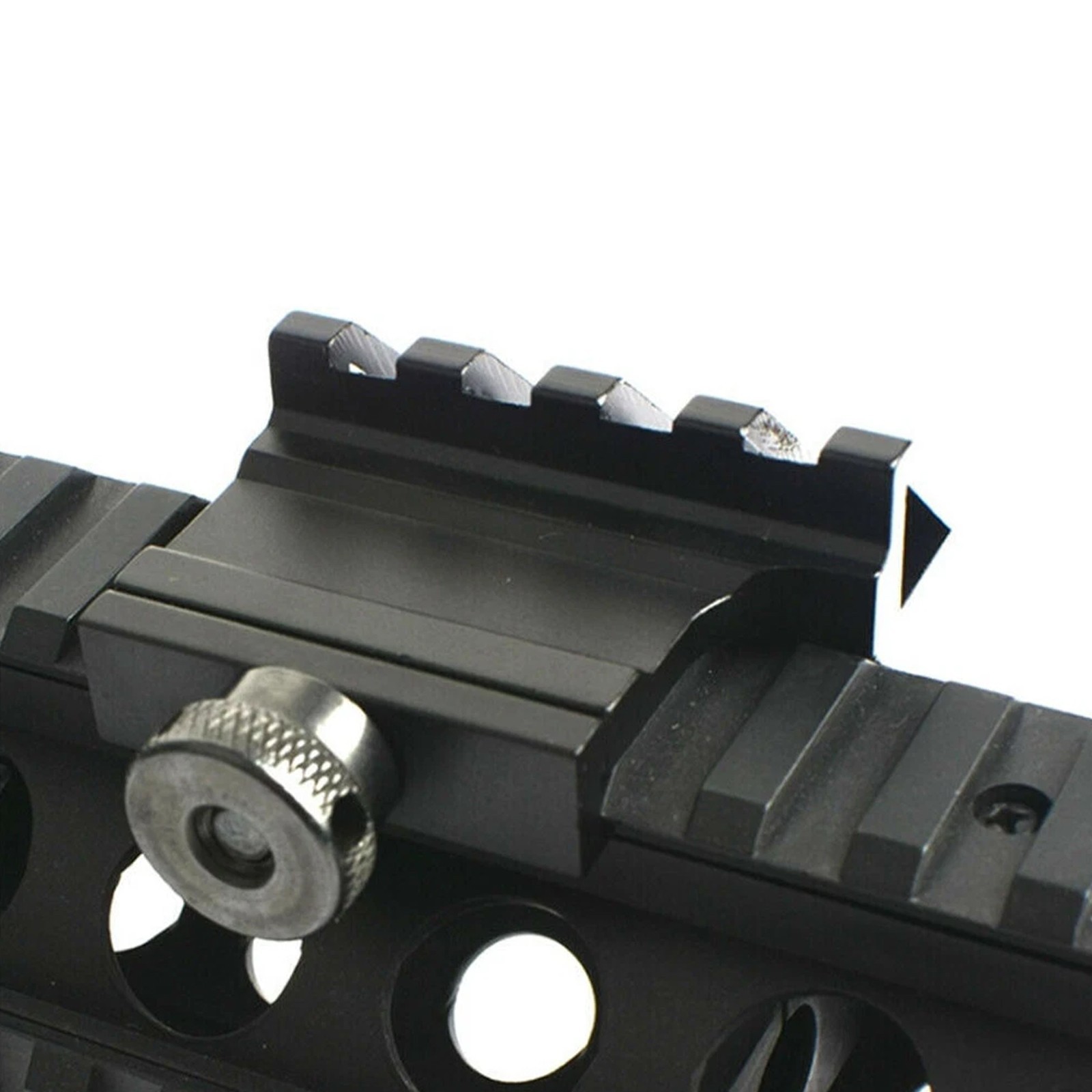Tactical 45 Degree Angle Offset Rail Adapter Picatinny Rails Mount Base Hunting