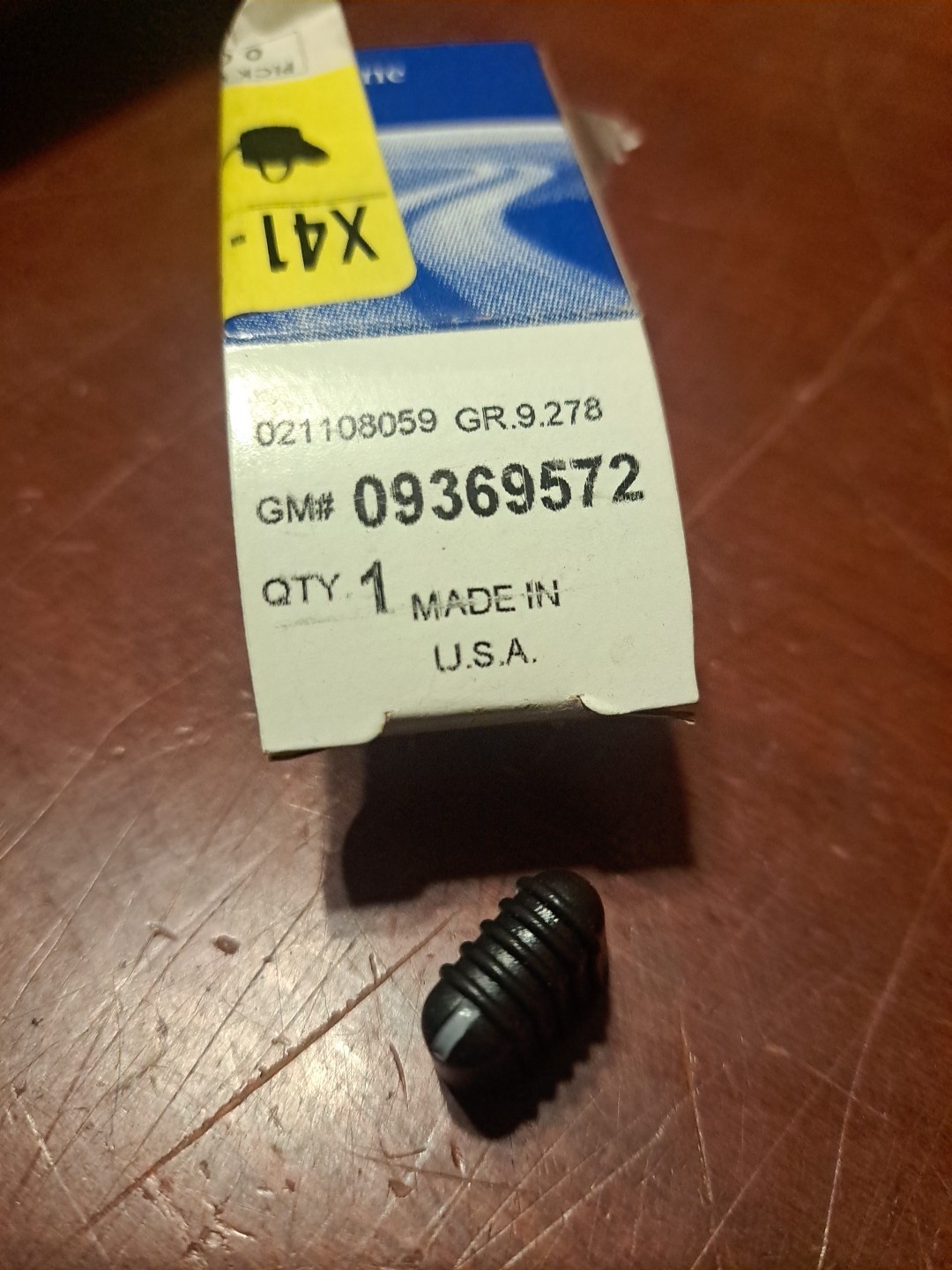 GM 9369572 Heater & Air Conditioner Control Temperature Knob