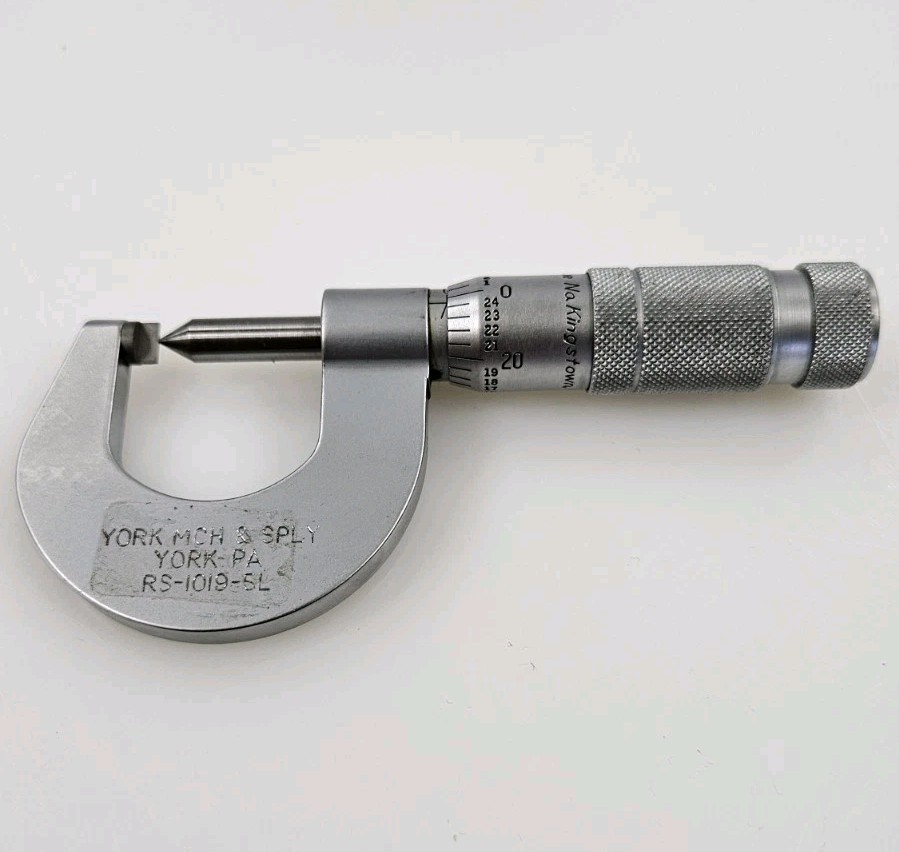 Brown & Sharpe RS-1019-5L Crimp Micrometer 0-1" .001 Grad《Priced To Sell 》