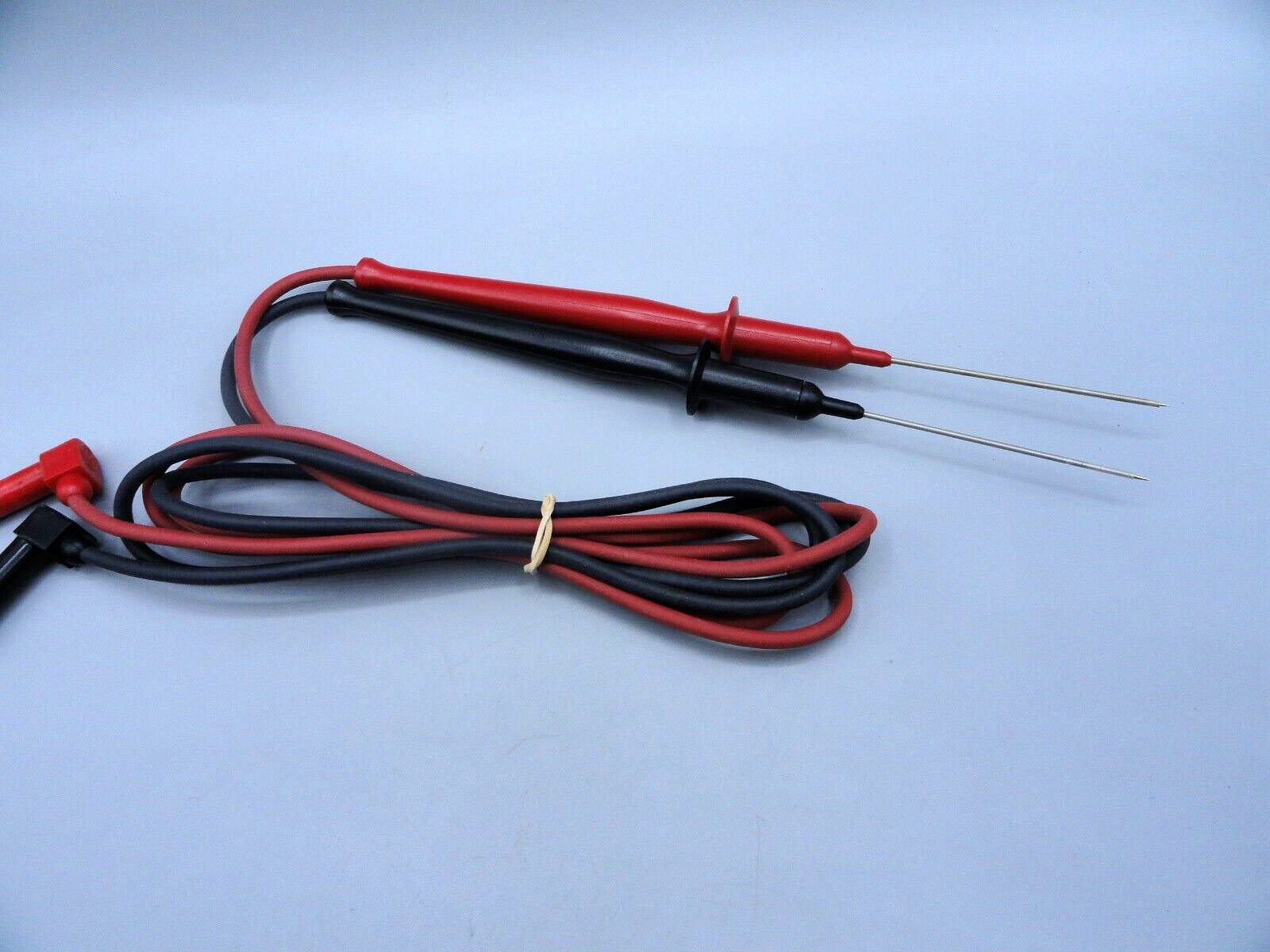 Adjustable Length Needle Tip Test Lead probe set for Multimeter