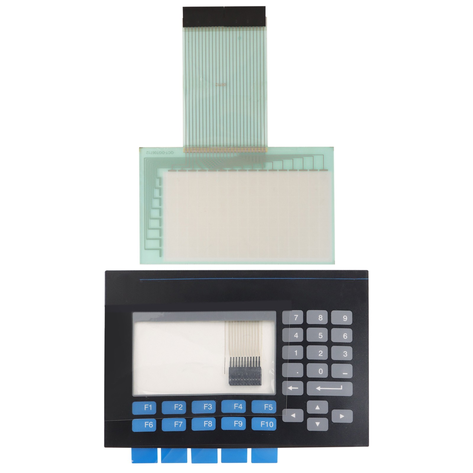 for 2711-B5A20 2711-B5A16 Digitizer Glass + Membrane Keypad Touch Screen Panel