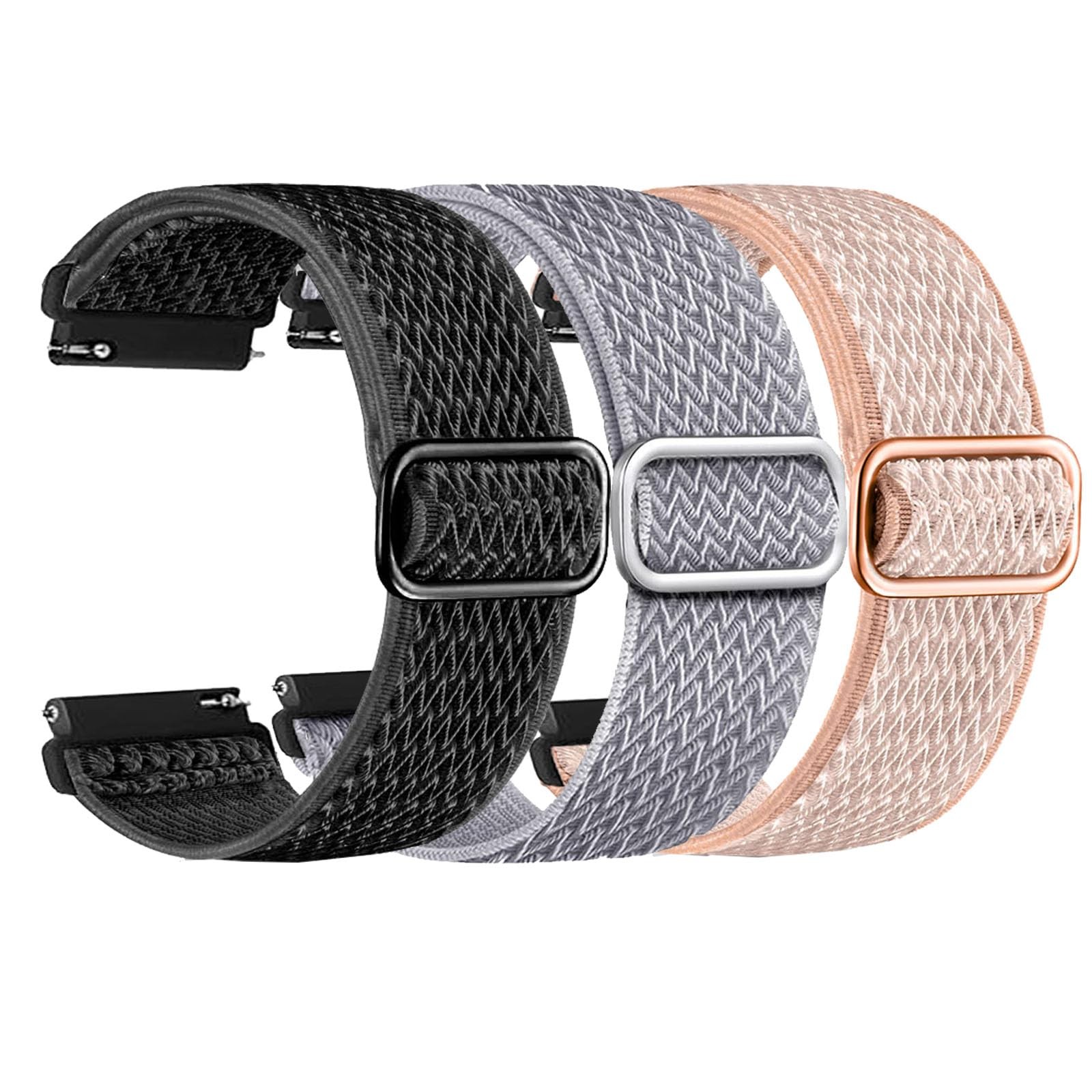Xininyia ID208 Plus Smart Watch Bands, 22mm Stretch Breathable Elastic Nylon ...