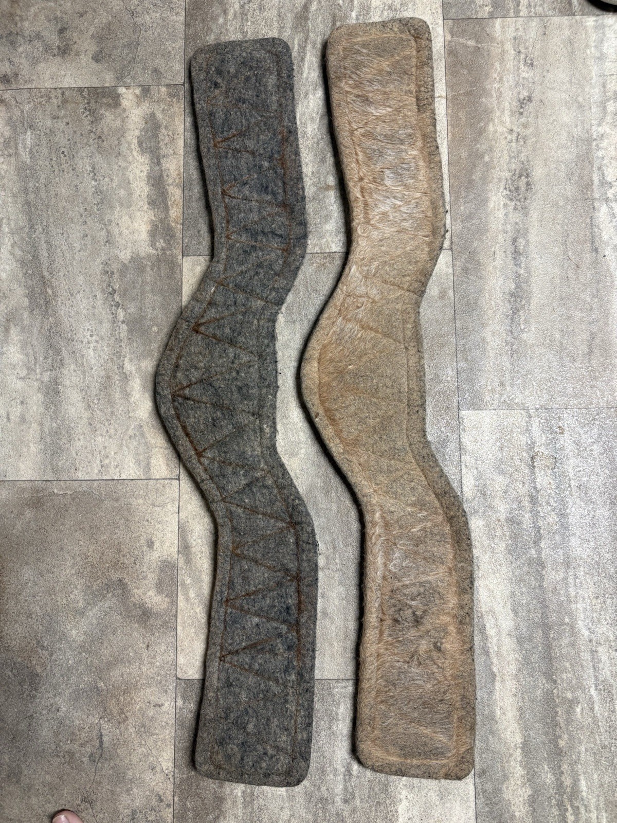 Total Saddle Fit Shoulder, Relief, Girth, Cinch Liners 32” Lot Pair