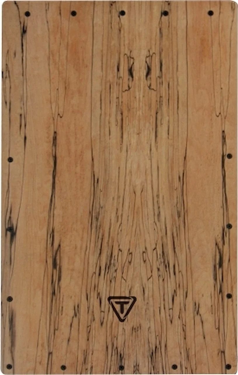 Legacy Series Cajon Spalted Maple Replacement Front Plate