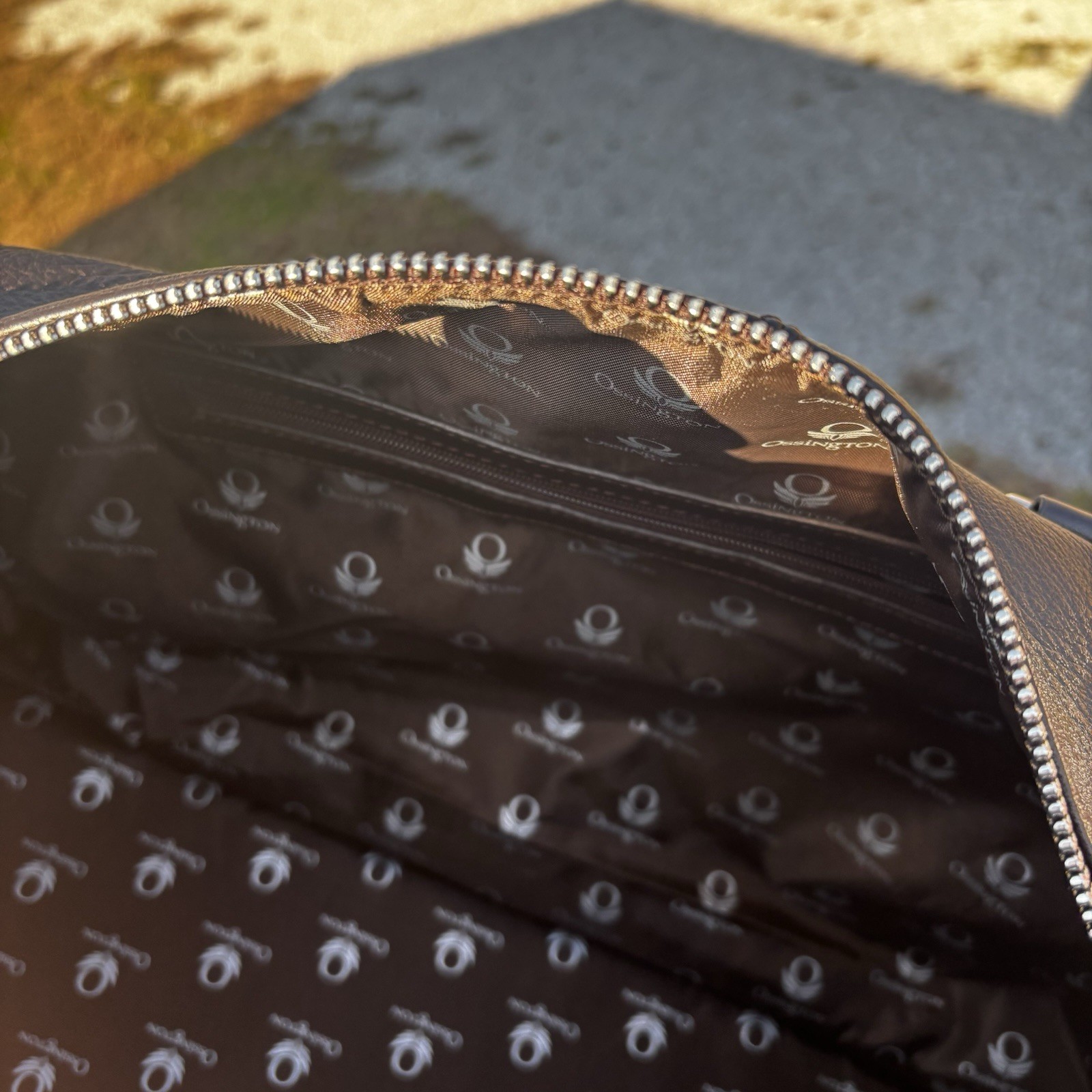 Ossington Genuine Leather Weekender, Dark Brown