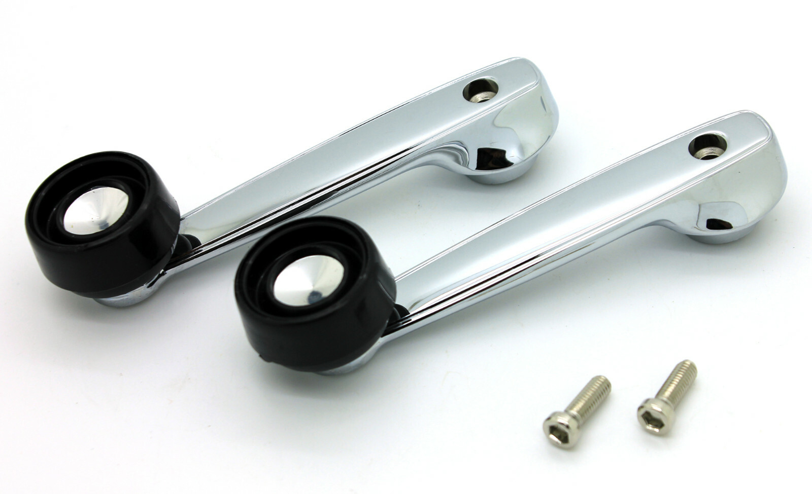 NEW Chrome Manual Window Crank Handle PAIR / FITS LISTED DODGE & PLYMOUTH