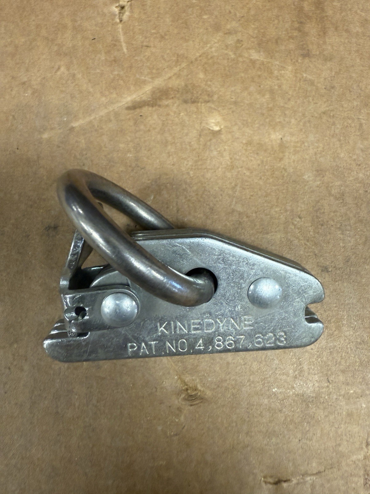 Kinedyne Series E or A Securement Point Fitting w/ 2" D-Ring P/N FE8301-1 NEW