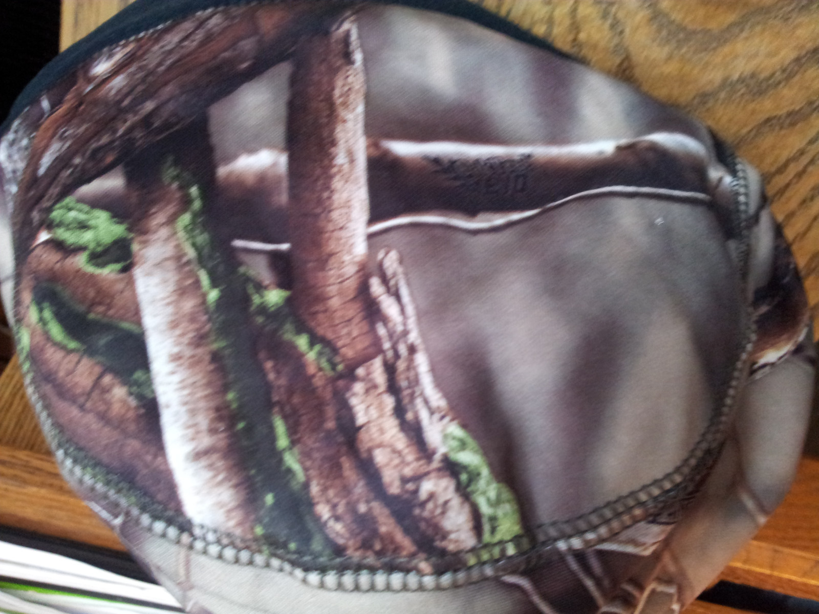 Hunting Beanie Mens One Size Camouflage Oak Tree Photo Water Repellent Tek Gear