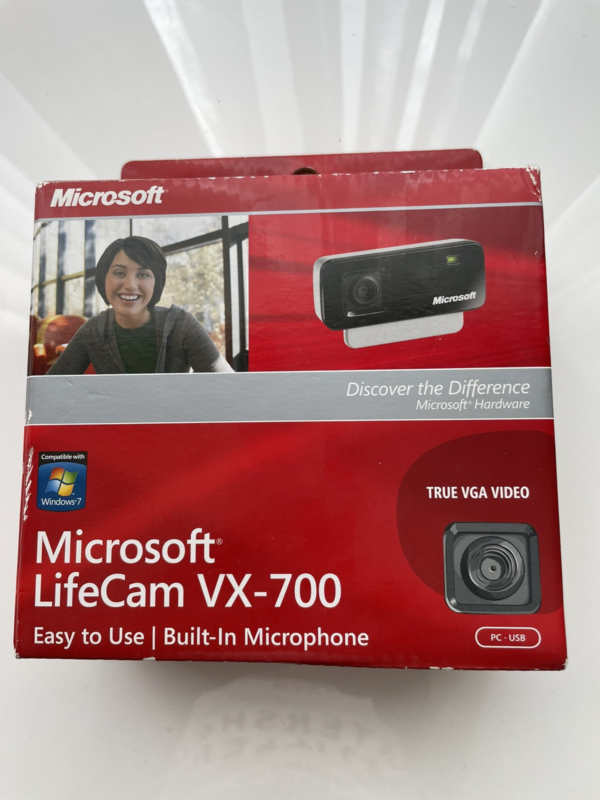 Microsoft LifeCam VX-700 Build-in Microphone Web Cam
