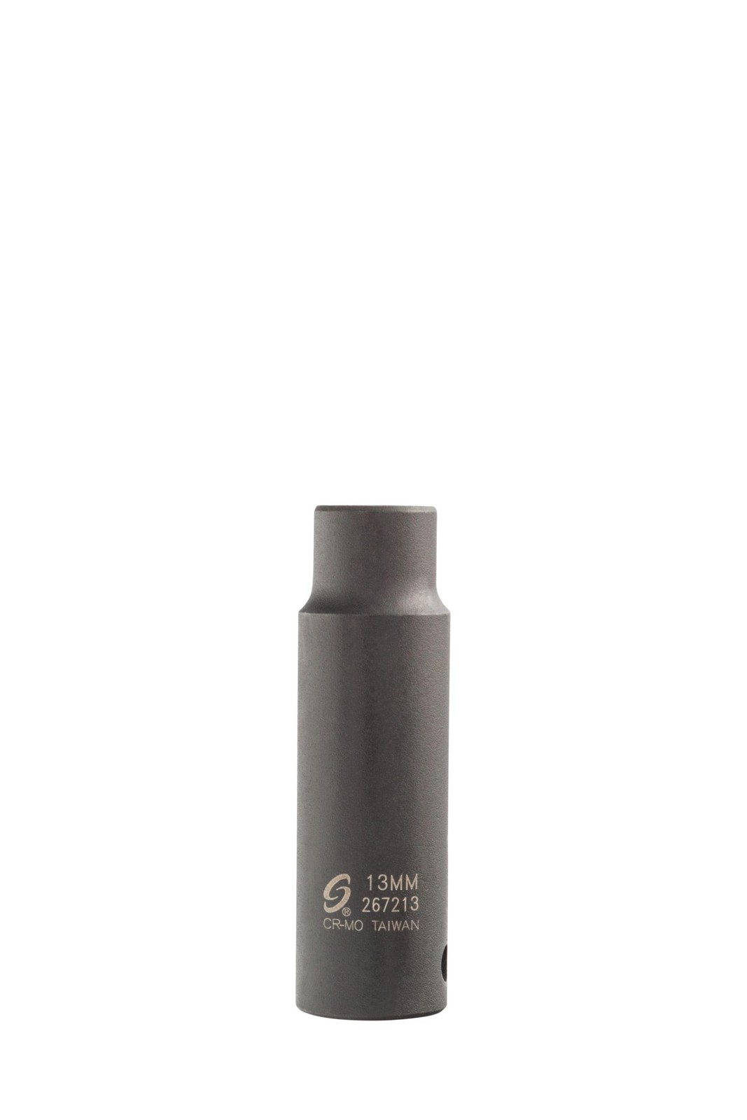 Sunex 267213 1/2-Inch Drive 13-mm 12-Point Deep Impact Socket 1″, Black