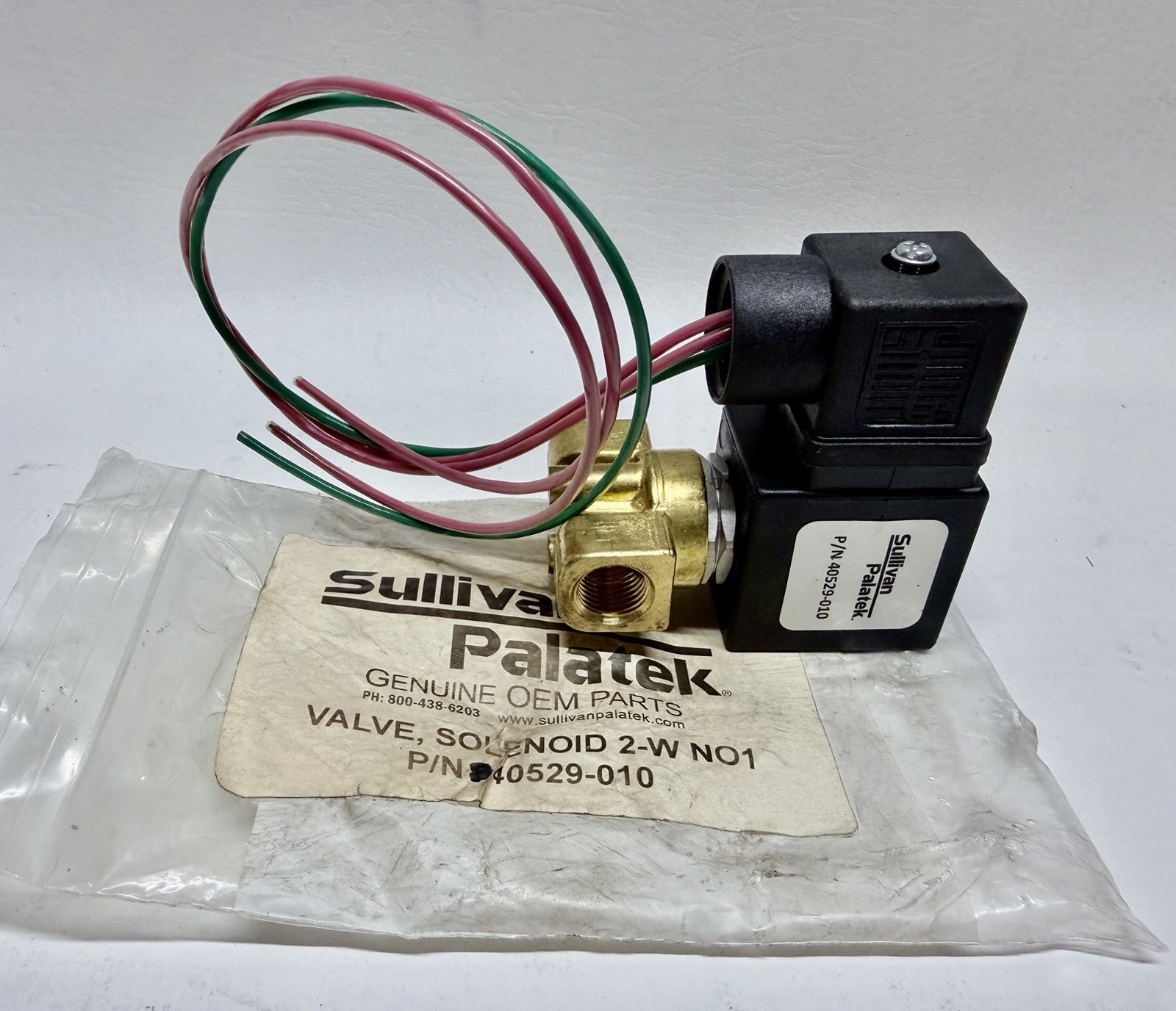 NEW Sullivan Palatek 40529-010 Solenoid Valve