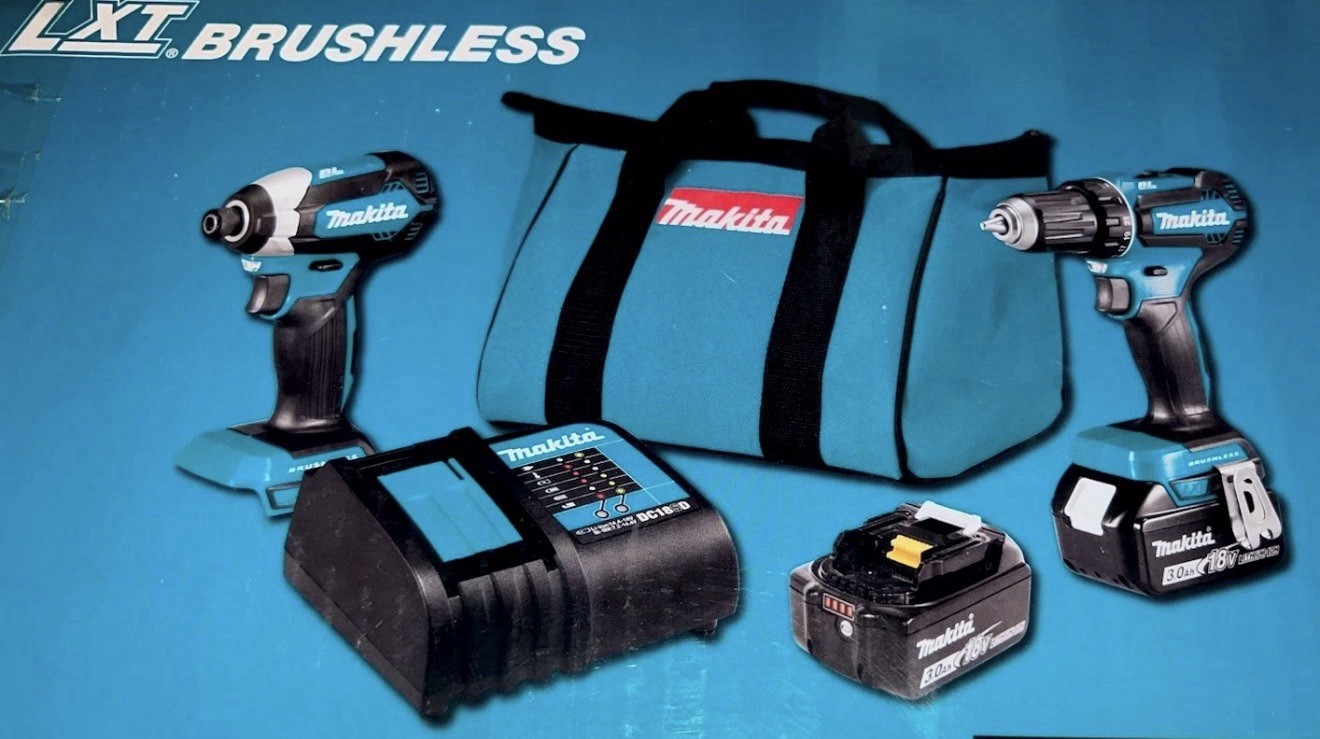 Makita 2pc 18v Lxt Combo Kit XT281S Makita XT281S 088381878142 **NEW**