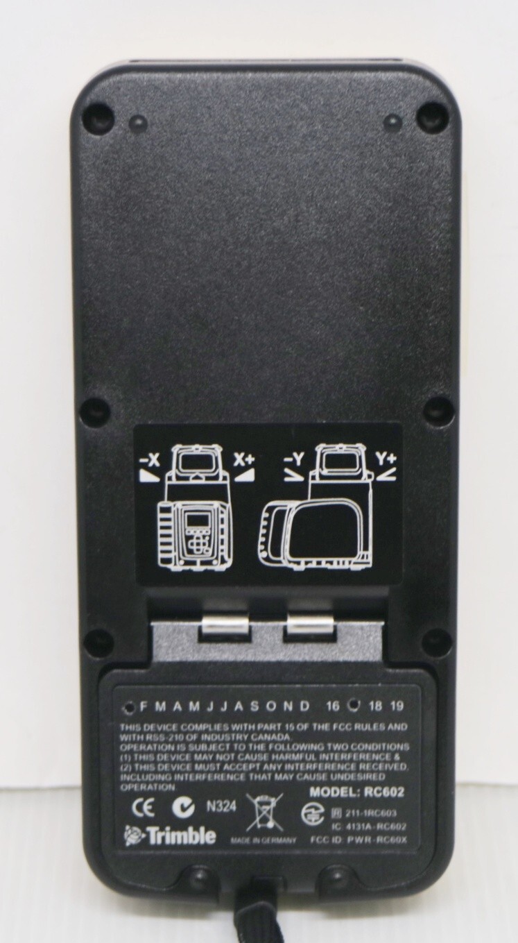 Spectra Precision Remote Control RC602 for GL612 GL622