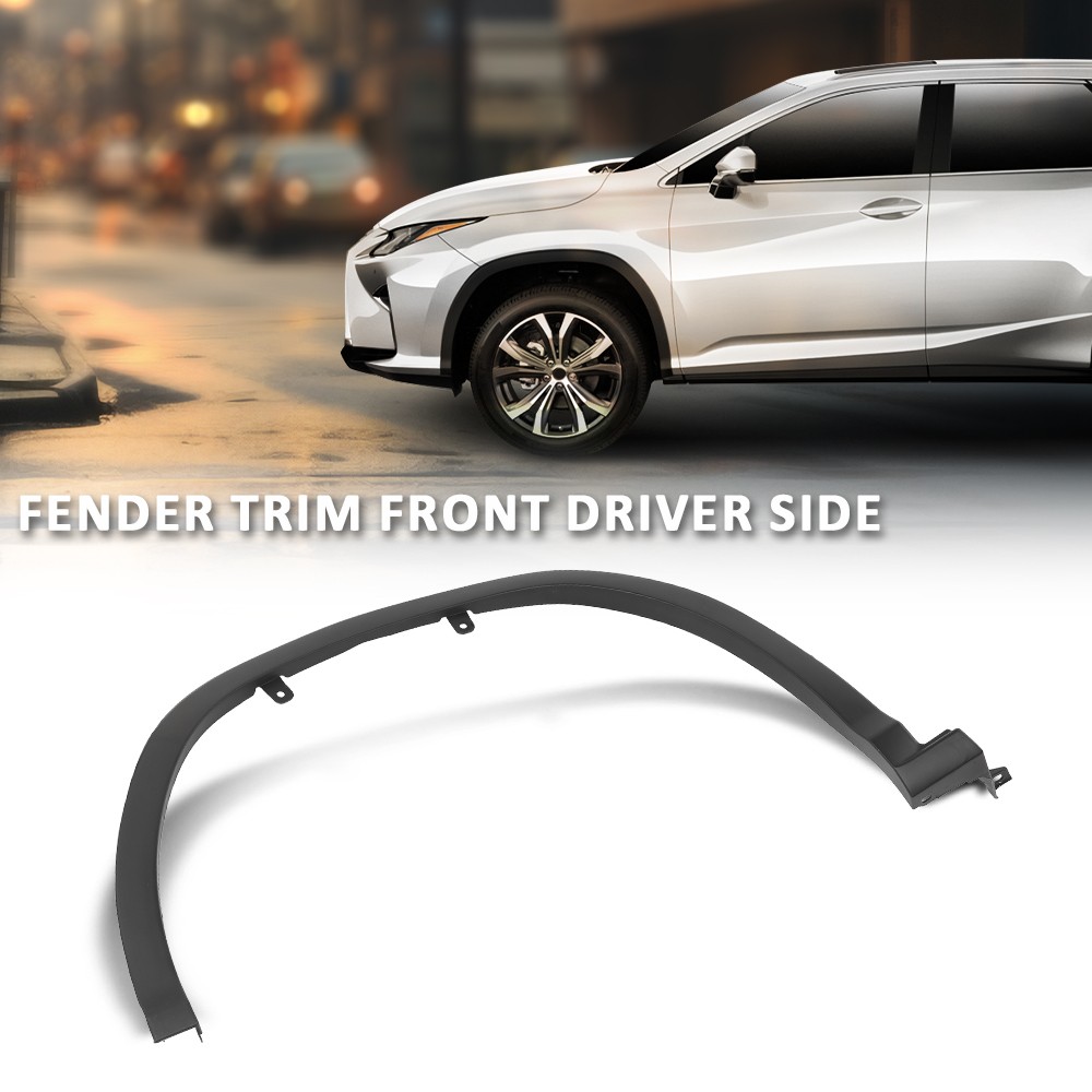 Fit For 2016-2019 Lexus RX350 RX450h Front Left Fender Flare Wheel Arch Molding