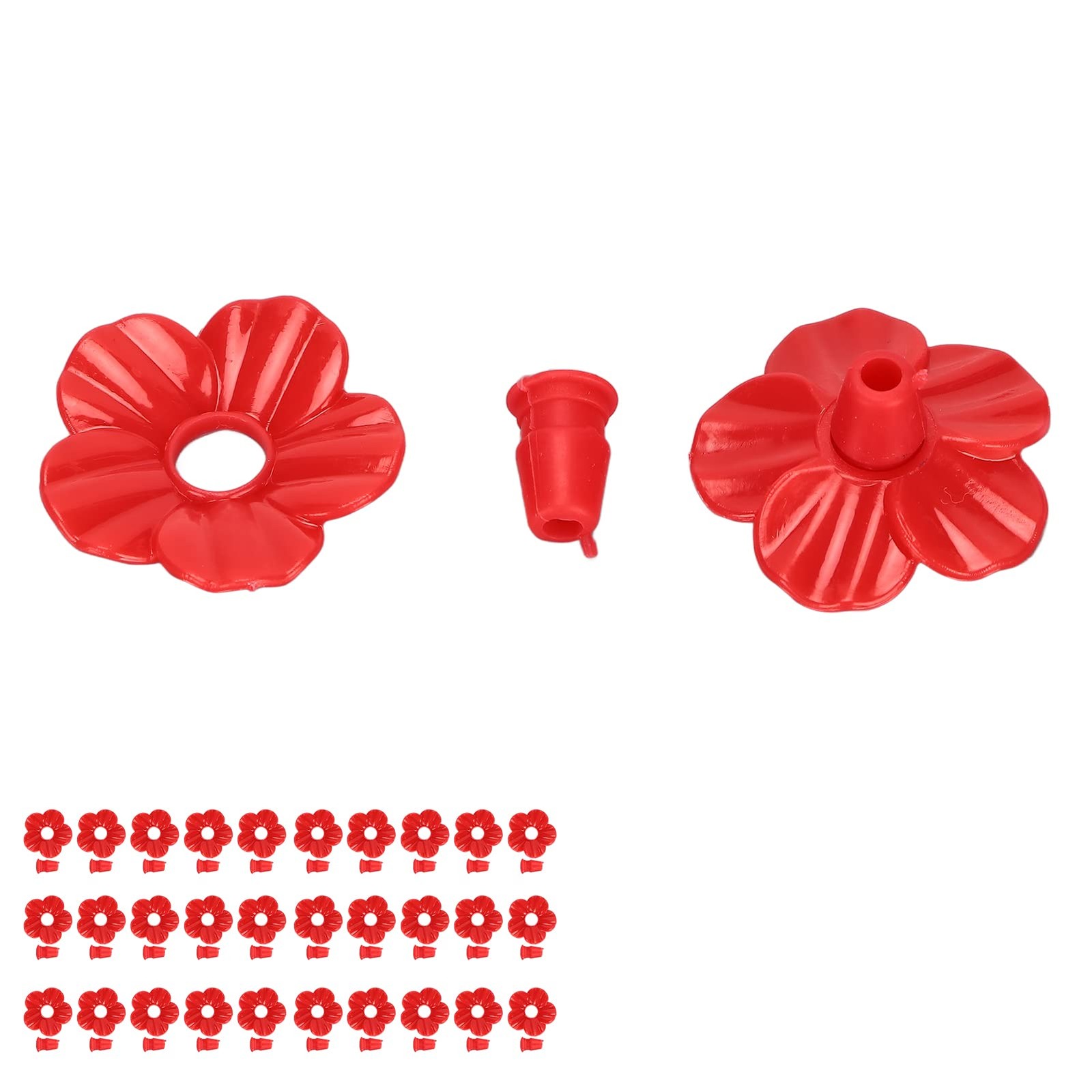 Hummingbird Feeder Parts, Multicolor Multicolor,Red