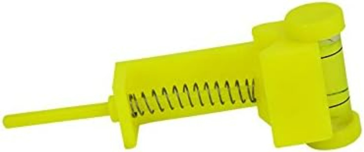 Compact Yellow String Level for Archery: Ideal for Tuning and Mounting