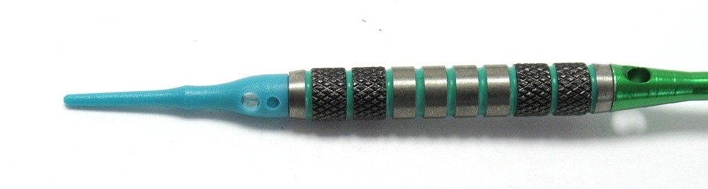 Ruthless DY3 18g Green Soft Tip Darts 80% Tungsten + Extras + Tracking