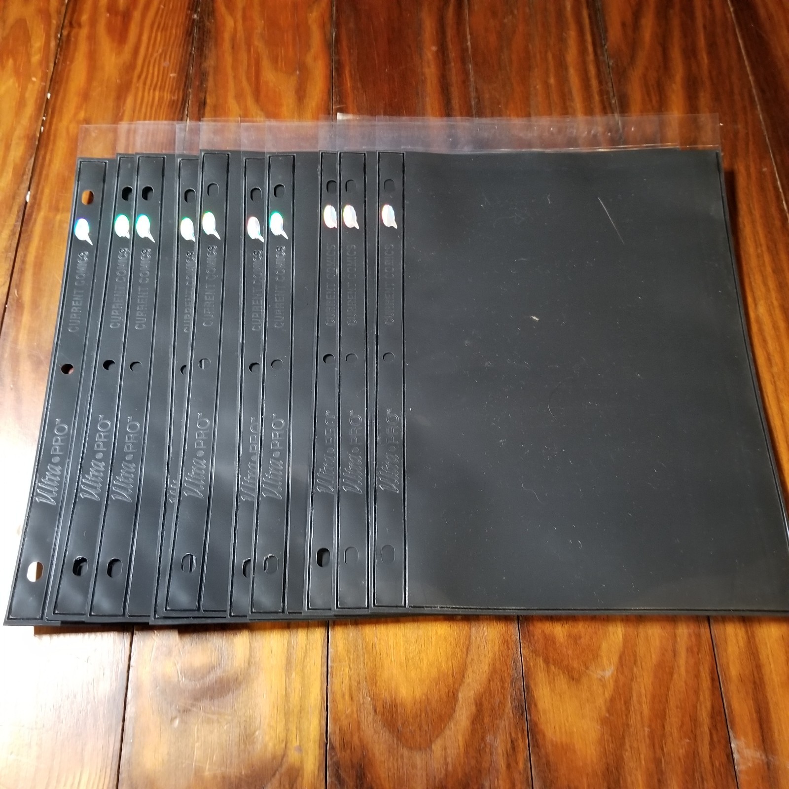10 Comic Book Plastic Sleeves RGY