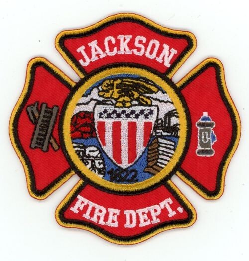 TENNESSEE TN JACKSON FIRE DEPARTMENT NICE SHOULDER POLICE SHERIFF